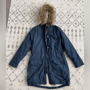 Abercrombie & Fitch Sherpa Lined Parka - never worn!